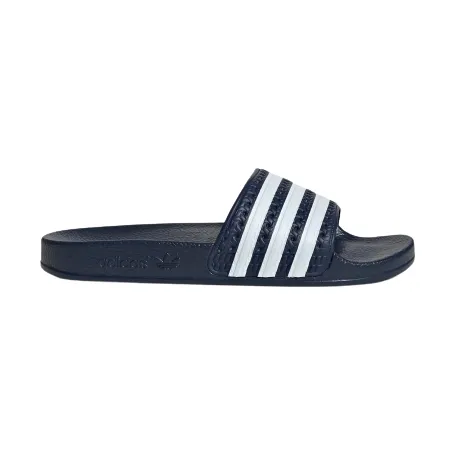 Adidas Kid's Adilette Slides - Legend Ink Blue / Cloud White