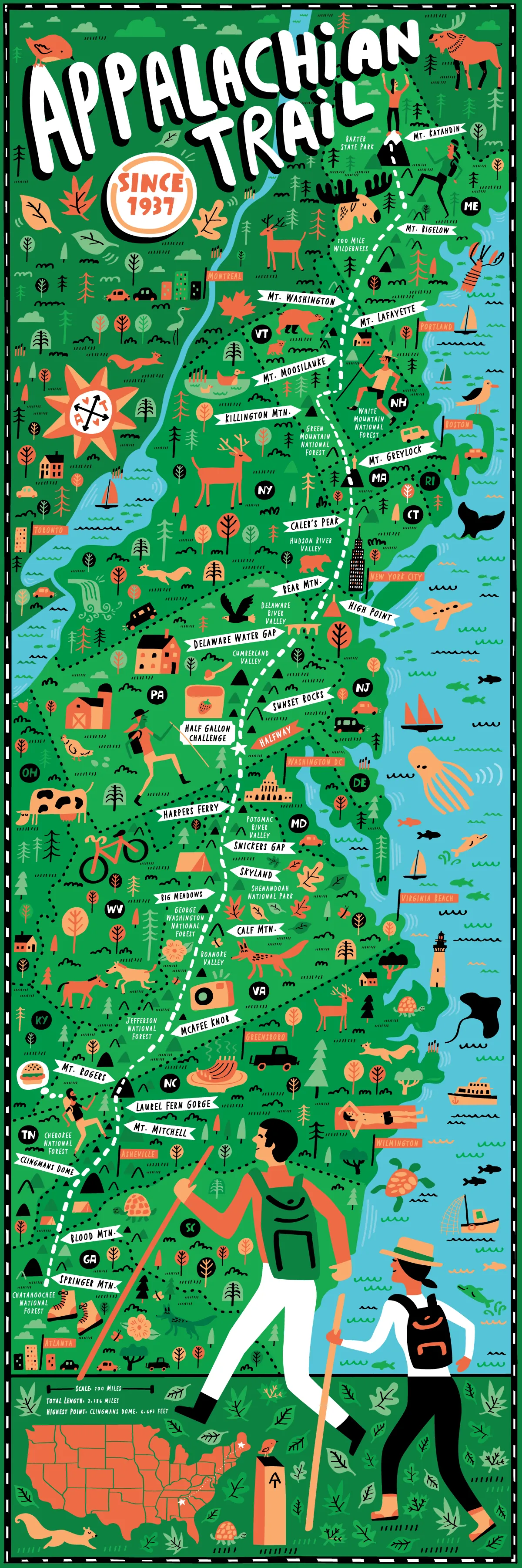 Appalachian Trail Puzzle