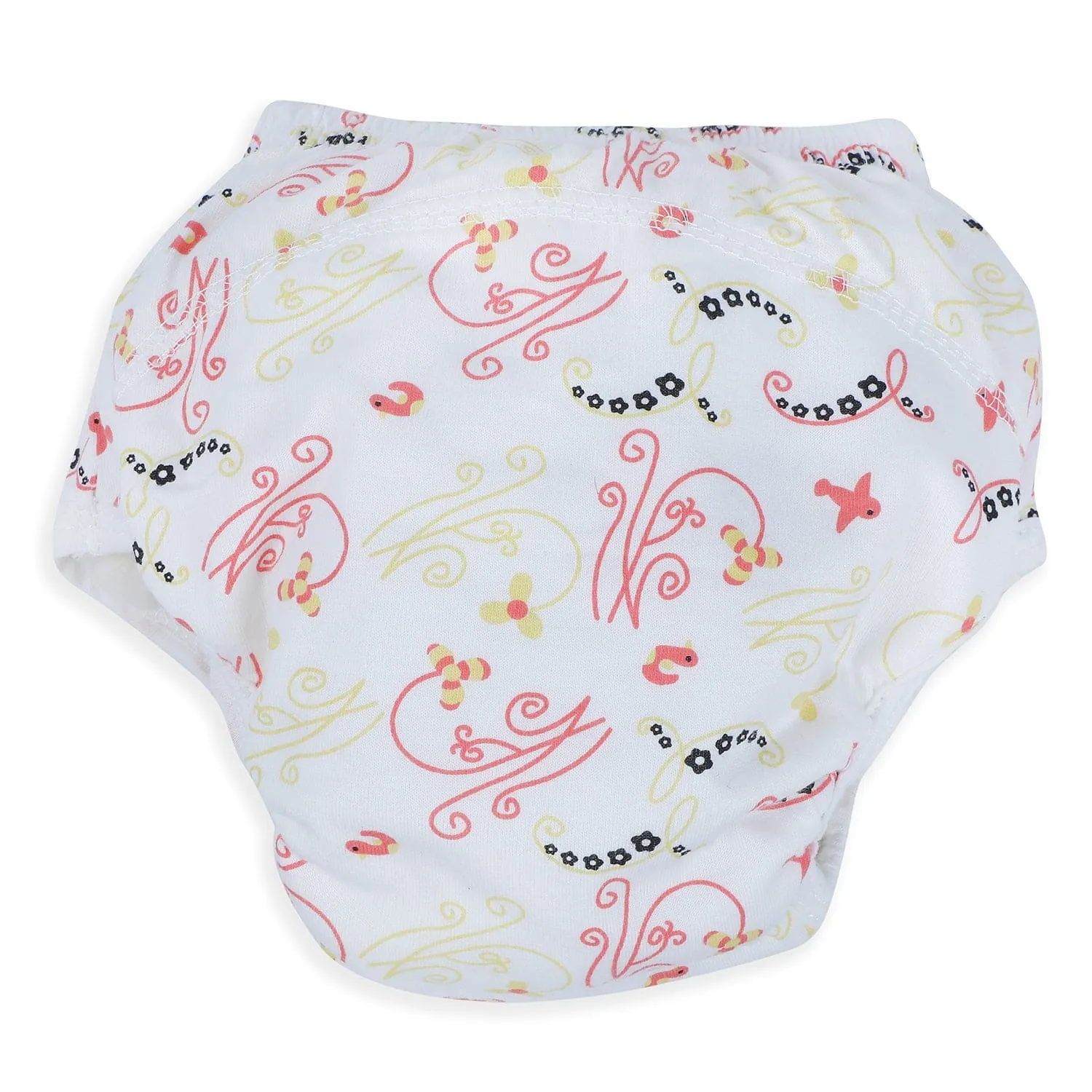 Baby Moo Abstract Reusable Cloth Training Diaper Panty - Multicolour