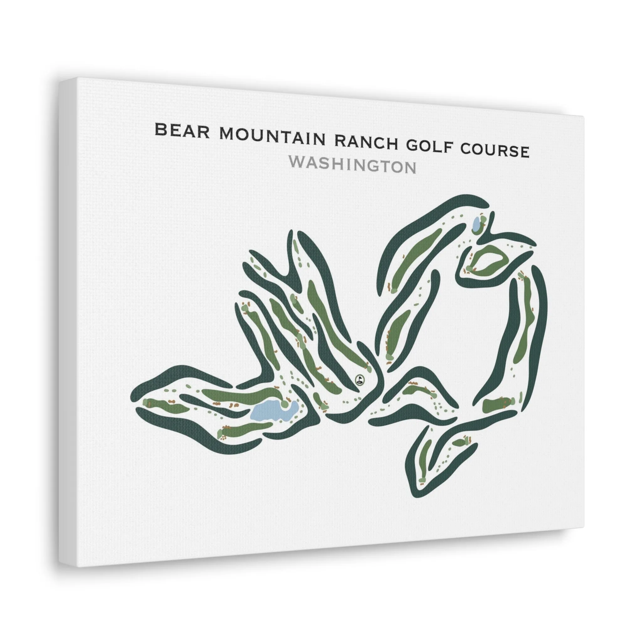 Bear Mountain Ranch Golf Course, Washington - Printed Golf Courses