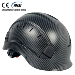 Carbon Fiber Pattern Safety Helmet For Engineer Construction CE EN397 Europe ABS Protective