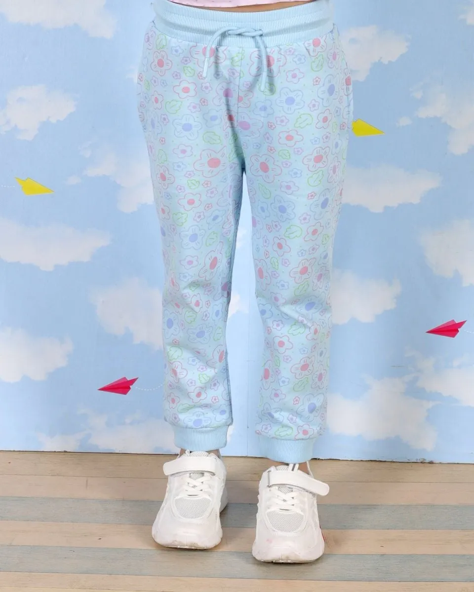 Colourful Daisies Jogger Set