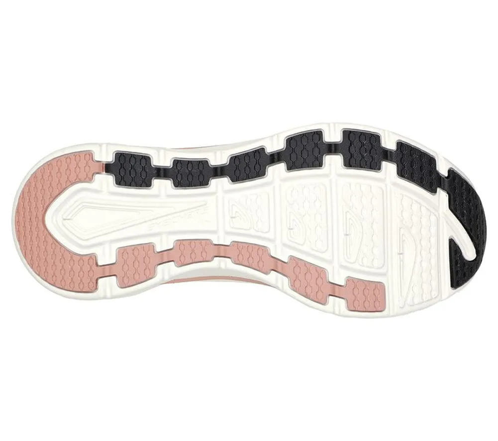 D'Lux Walker Let It in Black/Rose Gold by Skechers