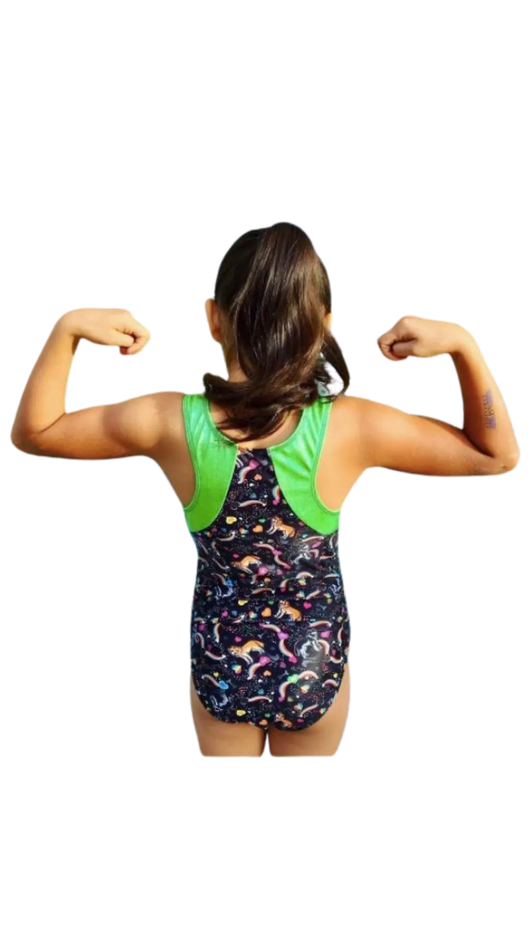 Husky Power Racer Back Leotard LE106C