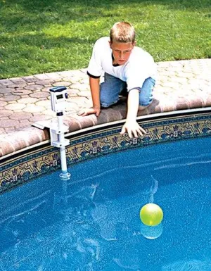 In Ground Pool Alarm with Temperature Monitor and Remote