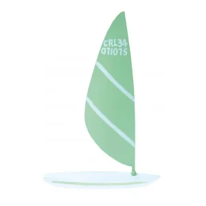 Large Windsurfer With Metal Sail