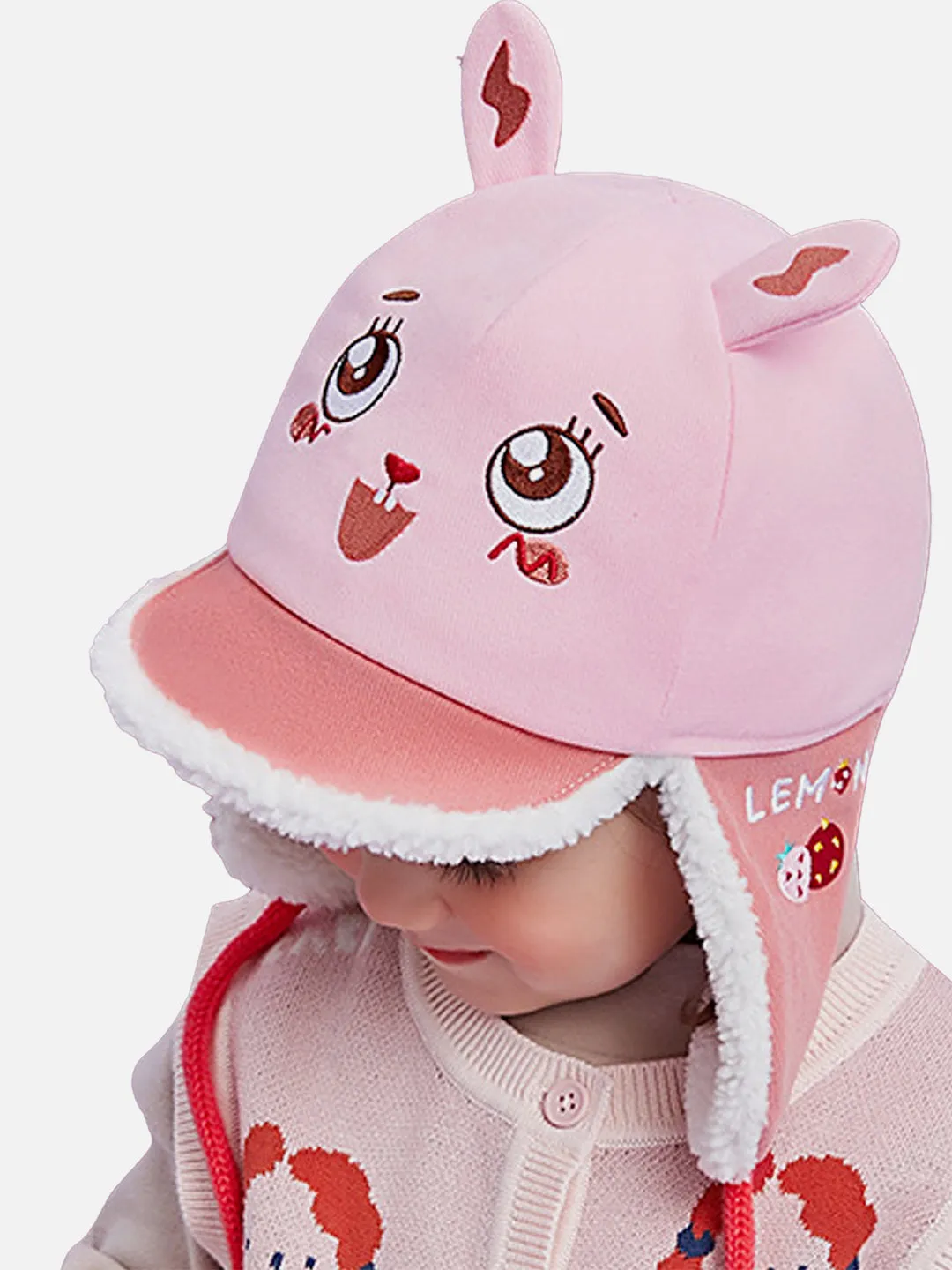 Little Surprise Box Ear Covering 3d winter Cap for Kids