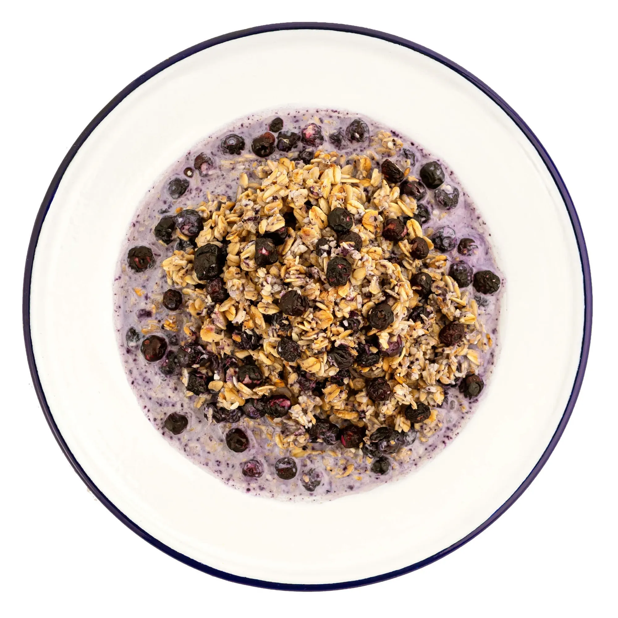 Mountain House Granola with Milk and Blueberries Pouch - One Serving