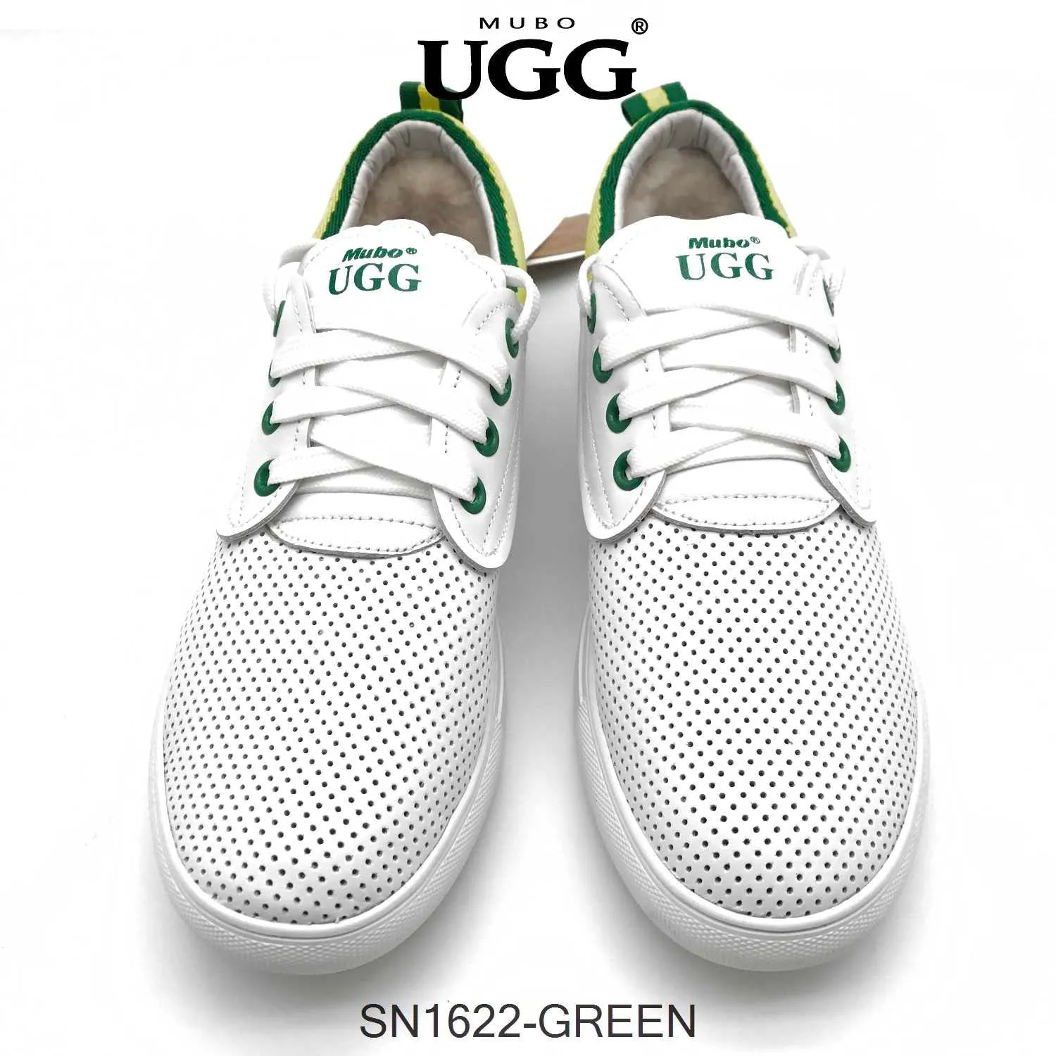 MUBO UGG Summer White Comfortable Breathable Sneakers