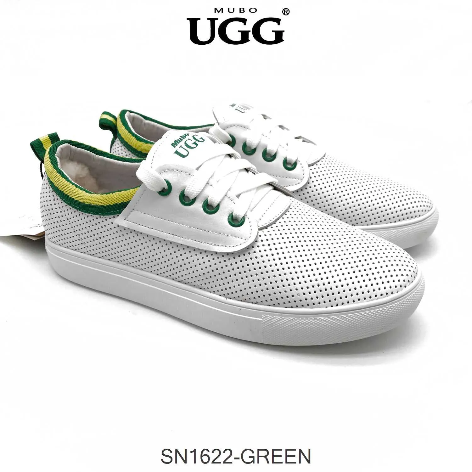 MUBO UGG Summer White Comfortable Breathable Sneakers