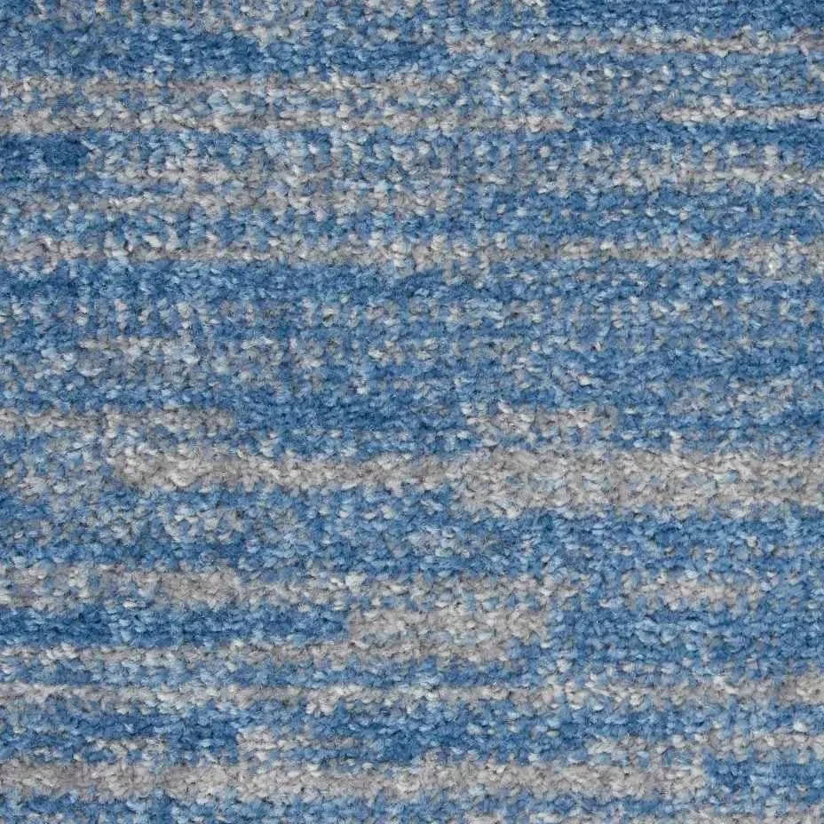 Nourison Essentials NRE01 Blue/Grey Rug