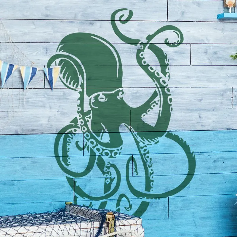 Octopus Stencil