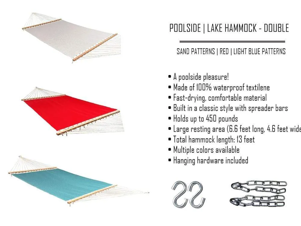 Poolside | Lake Hammock - Double