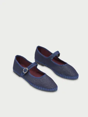 Rostova Blue Denim Mary Jane