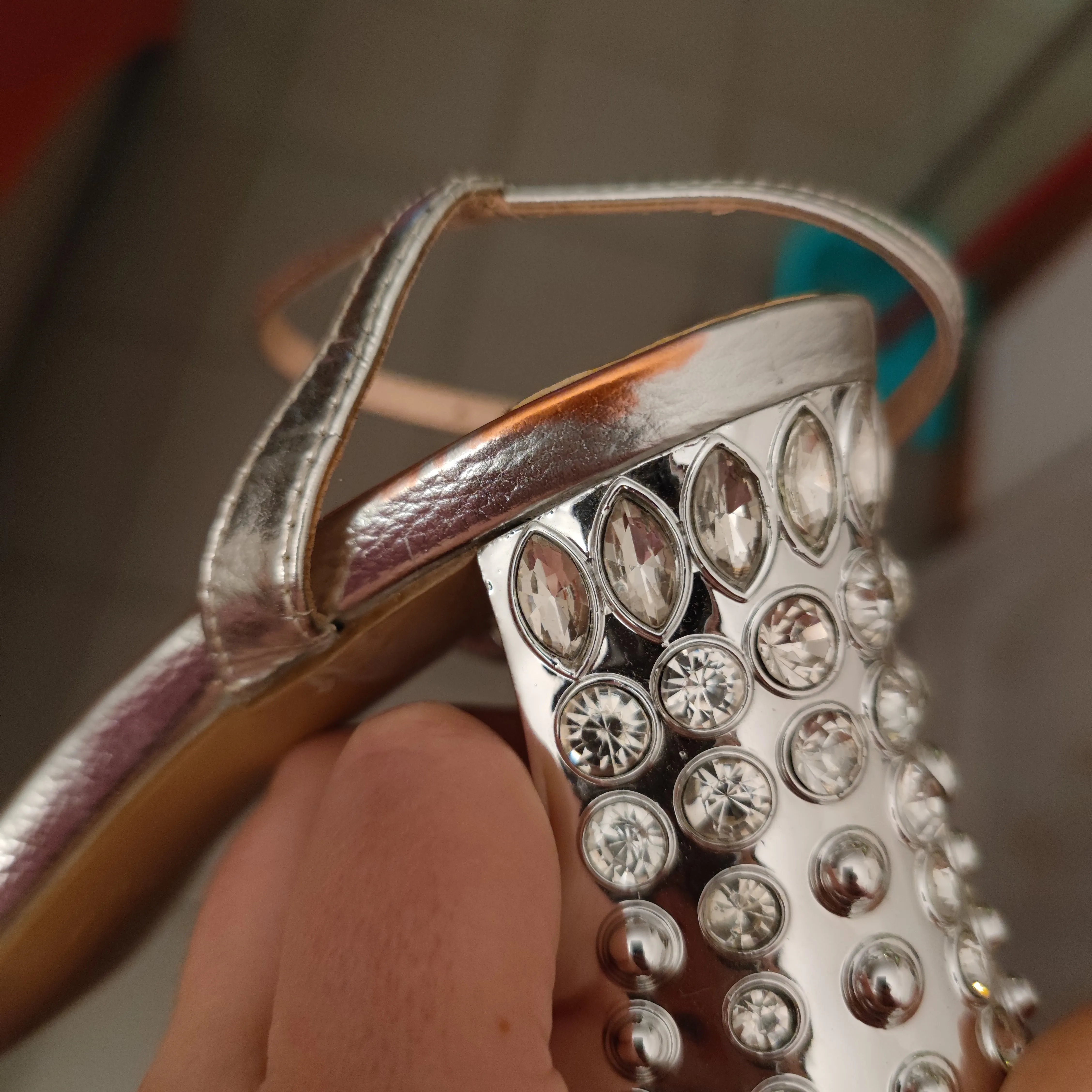 scarpe slingback Miu Miu argento