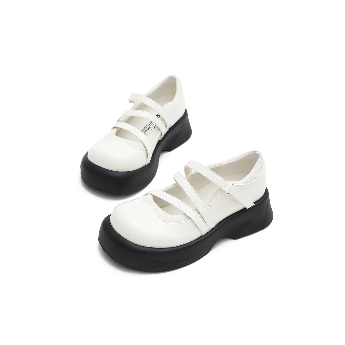 Soft Casual Platform Mary Jane Shoes