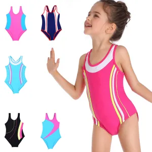 Swimsuit Europe cross-border children's training racing swimwear