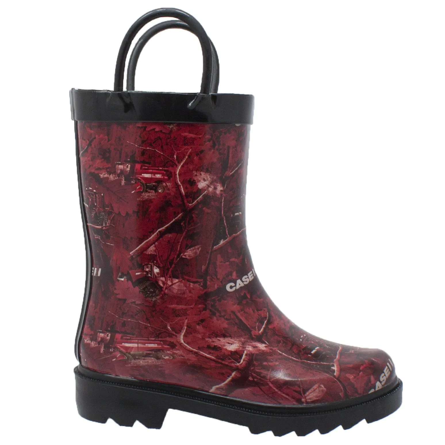 Toddler's Camo Rubber Boot Red - CI-5005