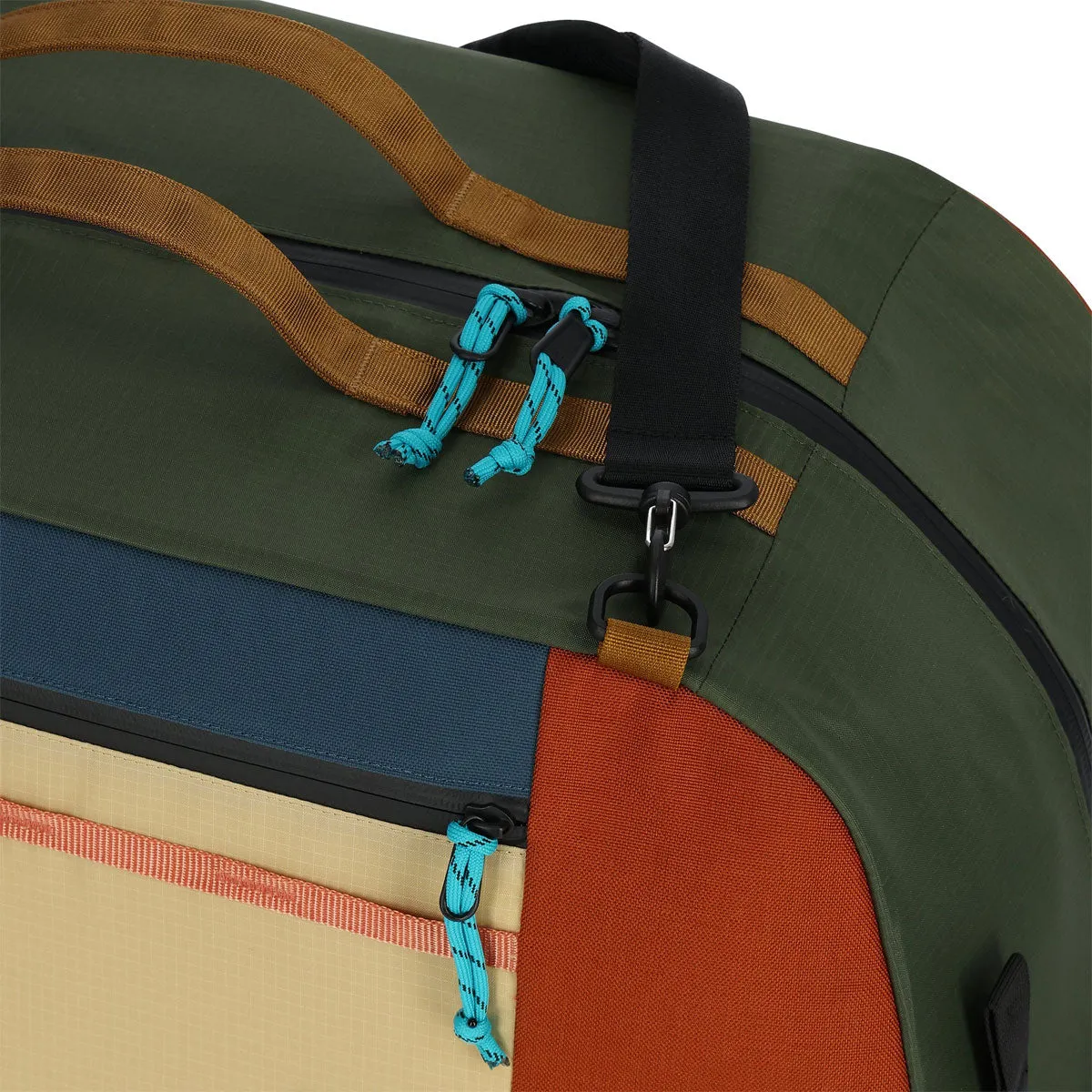 Topo Designs : Mountain Duffel 70L : Geode Green/Sea Pine