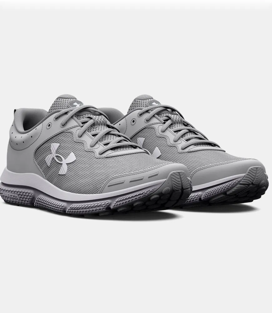 UA Charged Assert 10 in Grey by Under Armour