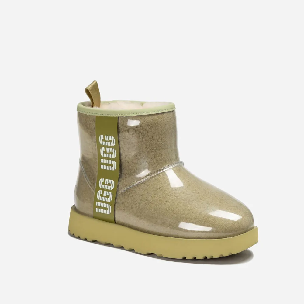 Ugg Classic Kids Clear Boots (Waterproof) (Glow in The Dark)