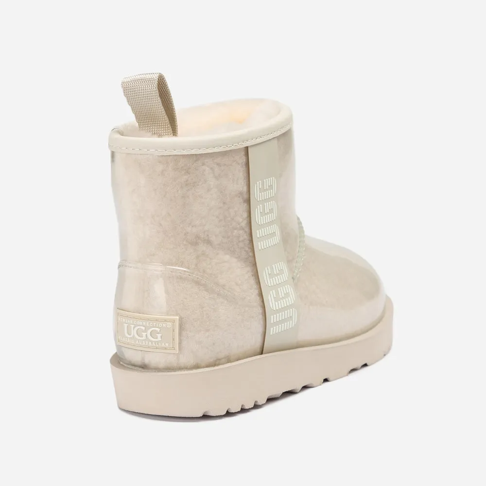 Ugg Classic Kids Clear Boots (Waterproof) (Glow in The Dark)