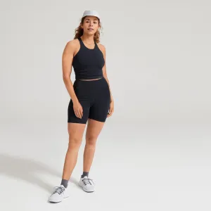 Women's Natural Bike Short - Natural Black